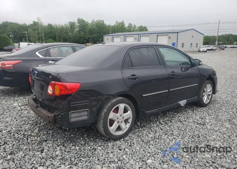 2010 Toyota Corolla Base from USA, damaged, VIN 2T1BU4EE3AC262174